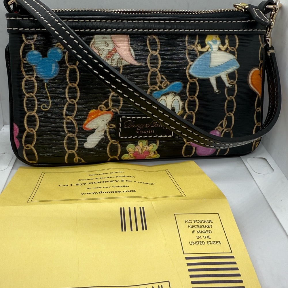 Dooney & Bourke Disney Parks Alice in Wonderland Shoulder Bag - Picture 9 of 9